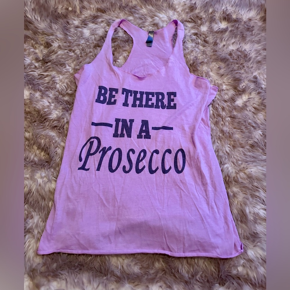 Be There in a Prosecco Tank Top